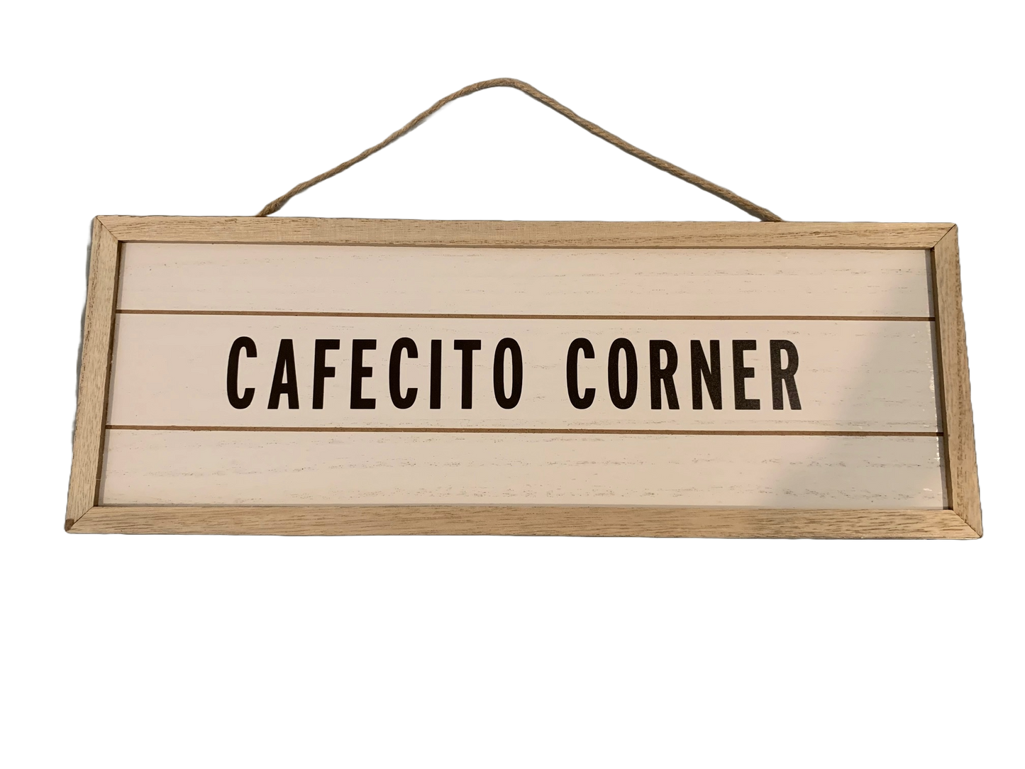 Cafecito Corner Sign