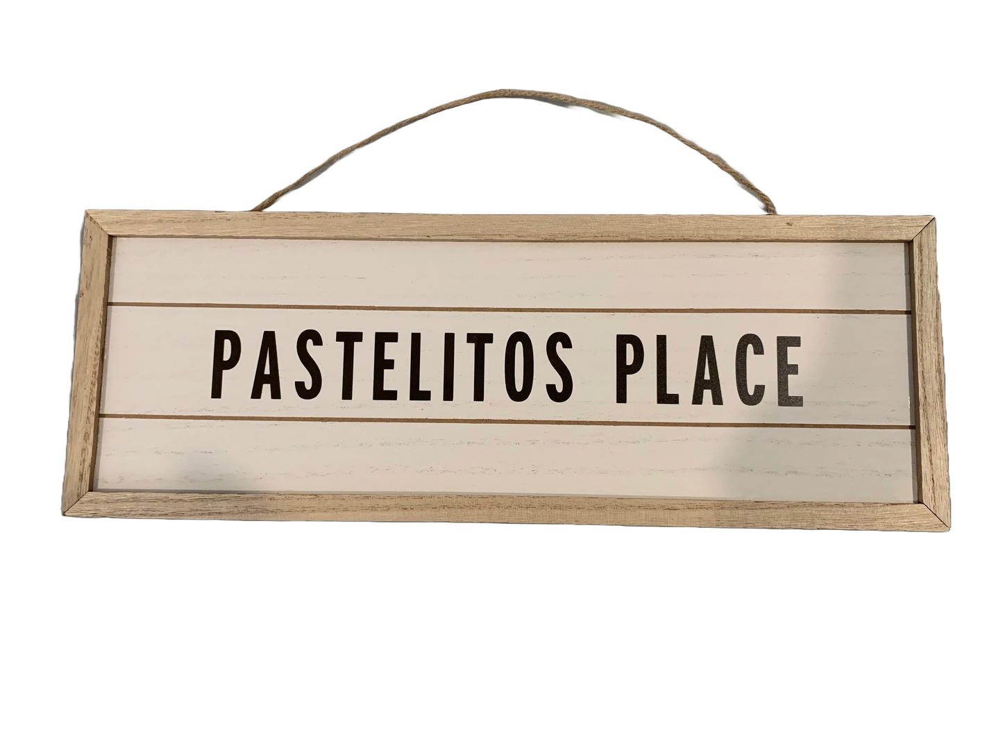 Pastelitos Place Sign