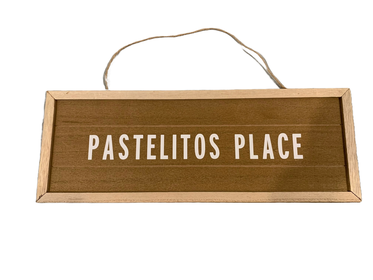 Pastelitos Place Sign